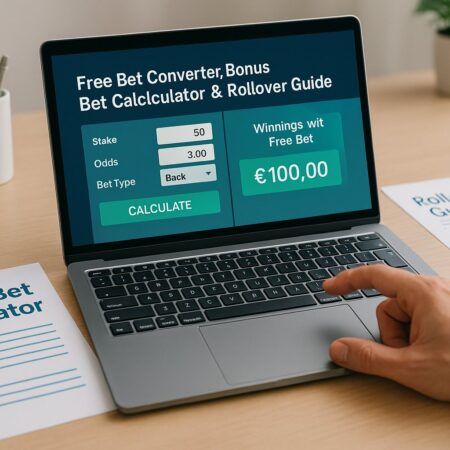 Free Bet Converter, Bonus Bet Calculator & Rollover Guide