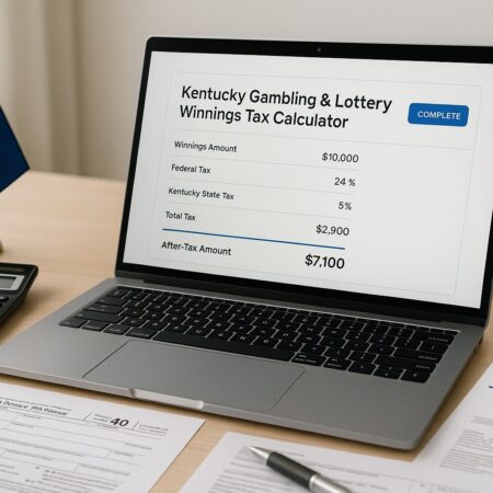 Gambling and Sports Betting Tax Calculator (Kentucky) 2025