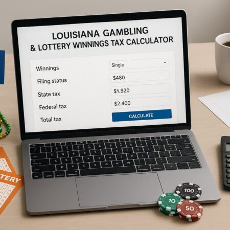 Gambling and Sports Betting Tax Calculator (Louisiana) 2025
