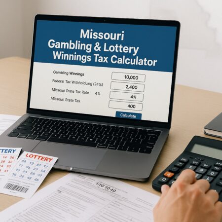 Gambling and Sports Betting Tax Calculator (Missouri) 2025