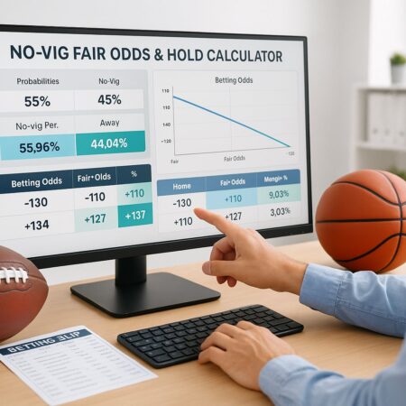 No-Vig Fair Odds Calculator for Sports Betting