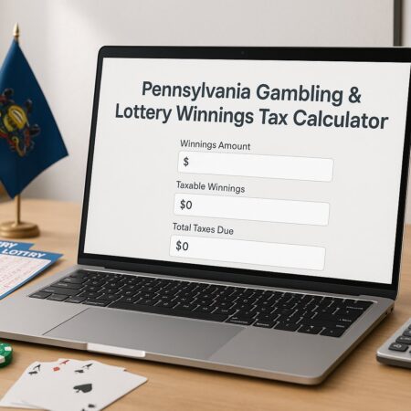 Gambling and Sports Betting Tax Calculator (Pennsylvania) 2025