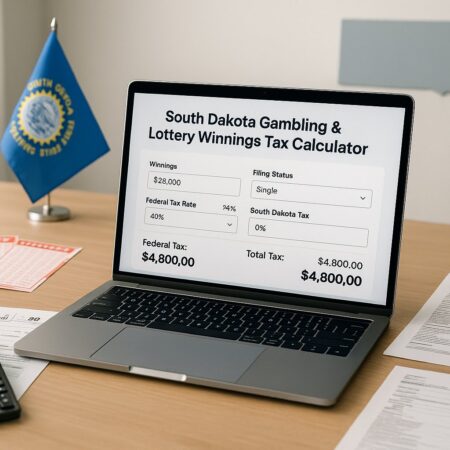 Gambling and Sports Betting Tax Calculator (South Dakota) 2025
