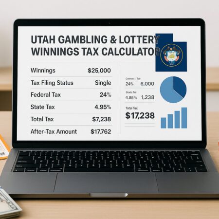 Gambling and Sports Betting Tax Calculator (Utah) 2025